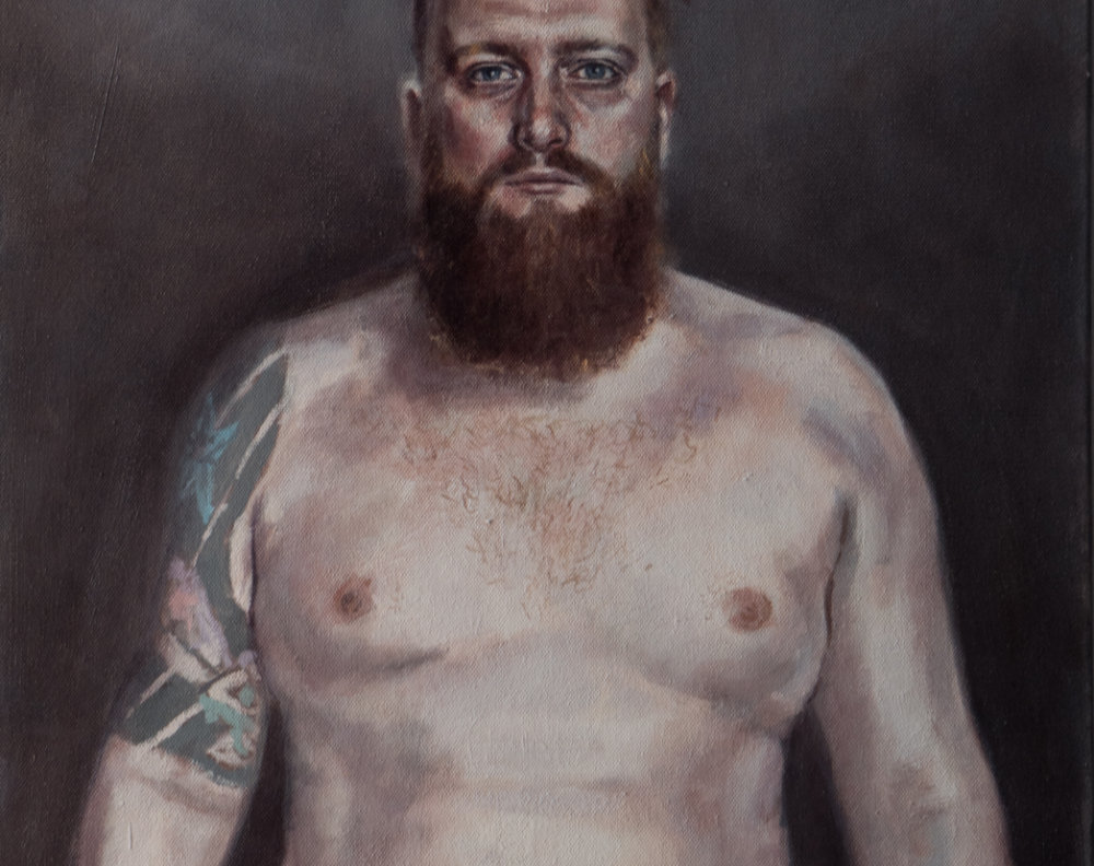 man with beard and tattoo