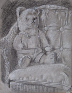 drawing of teddy bear