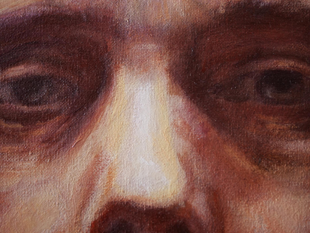 detail from the painting halo