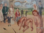 The Gleaners after Millet the gleaners, after millet, highlighting social inequality, with prince william and prince andrew